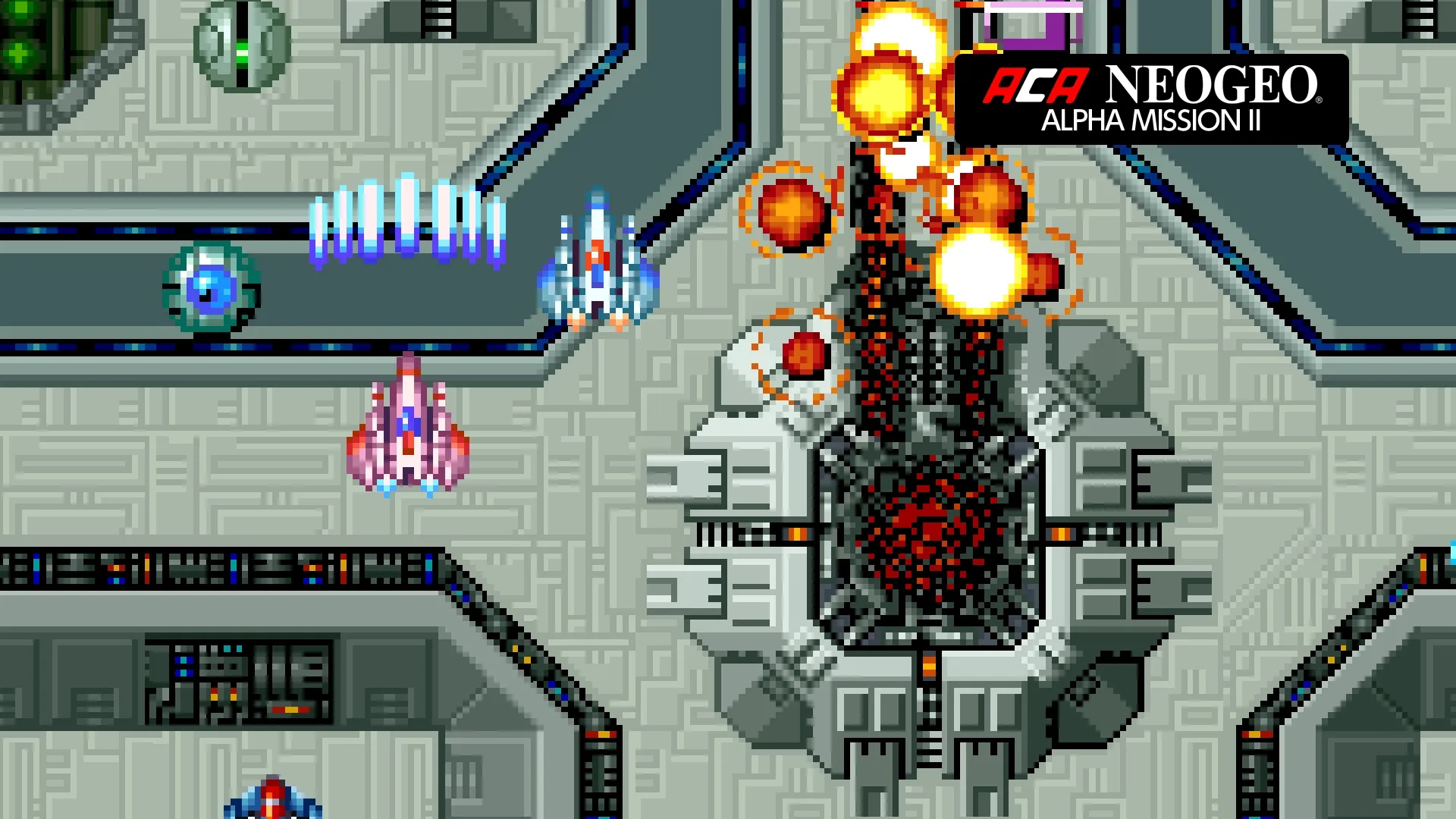 Arte - ACA Neo Geo: Alpha Mission II