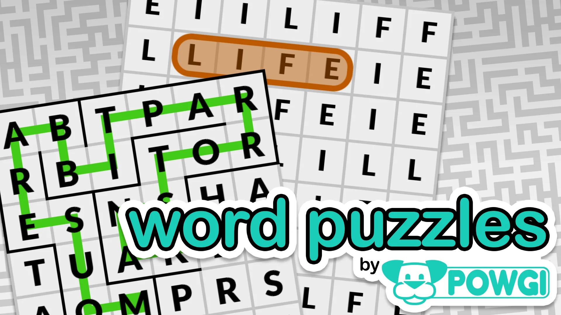 Word Puzzles by Powgi