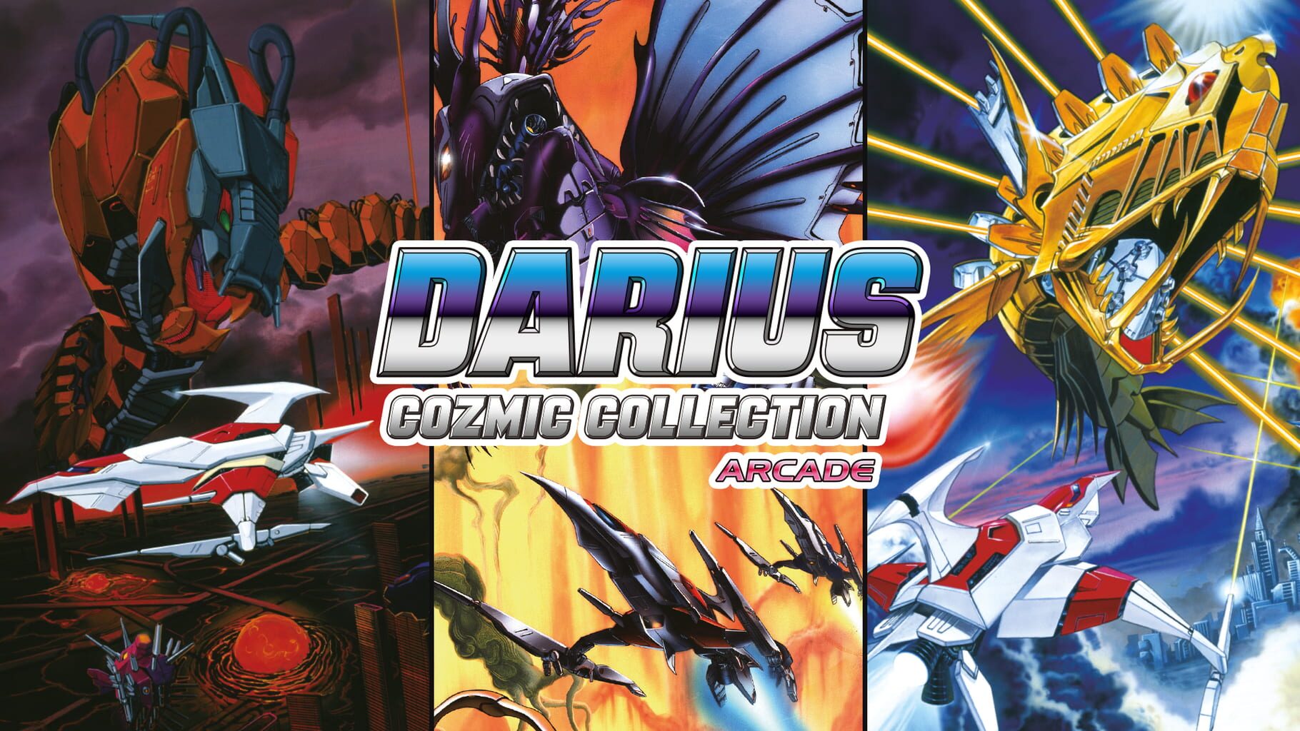Darius Cozmic Collection Arcade artwork