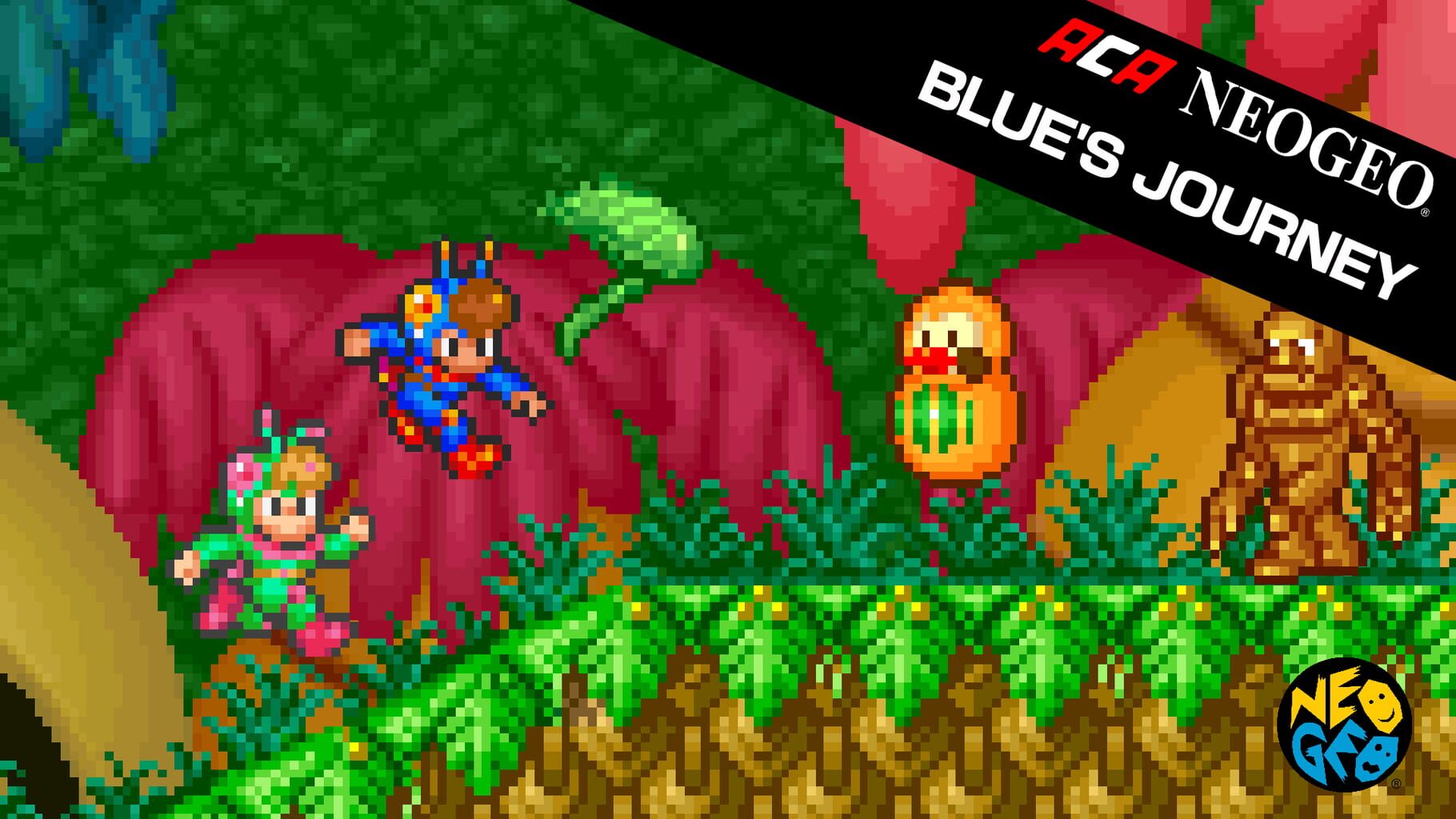 ACA Neo Geo: Blue's Journey artwork