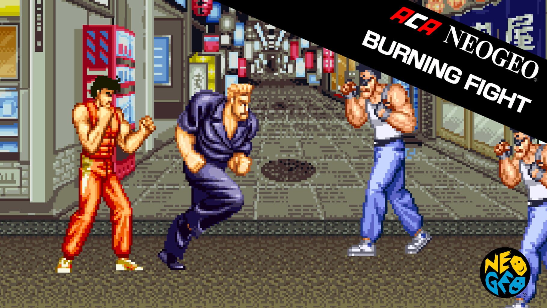 ACA Neo Geo: Burning Fight artwork