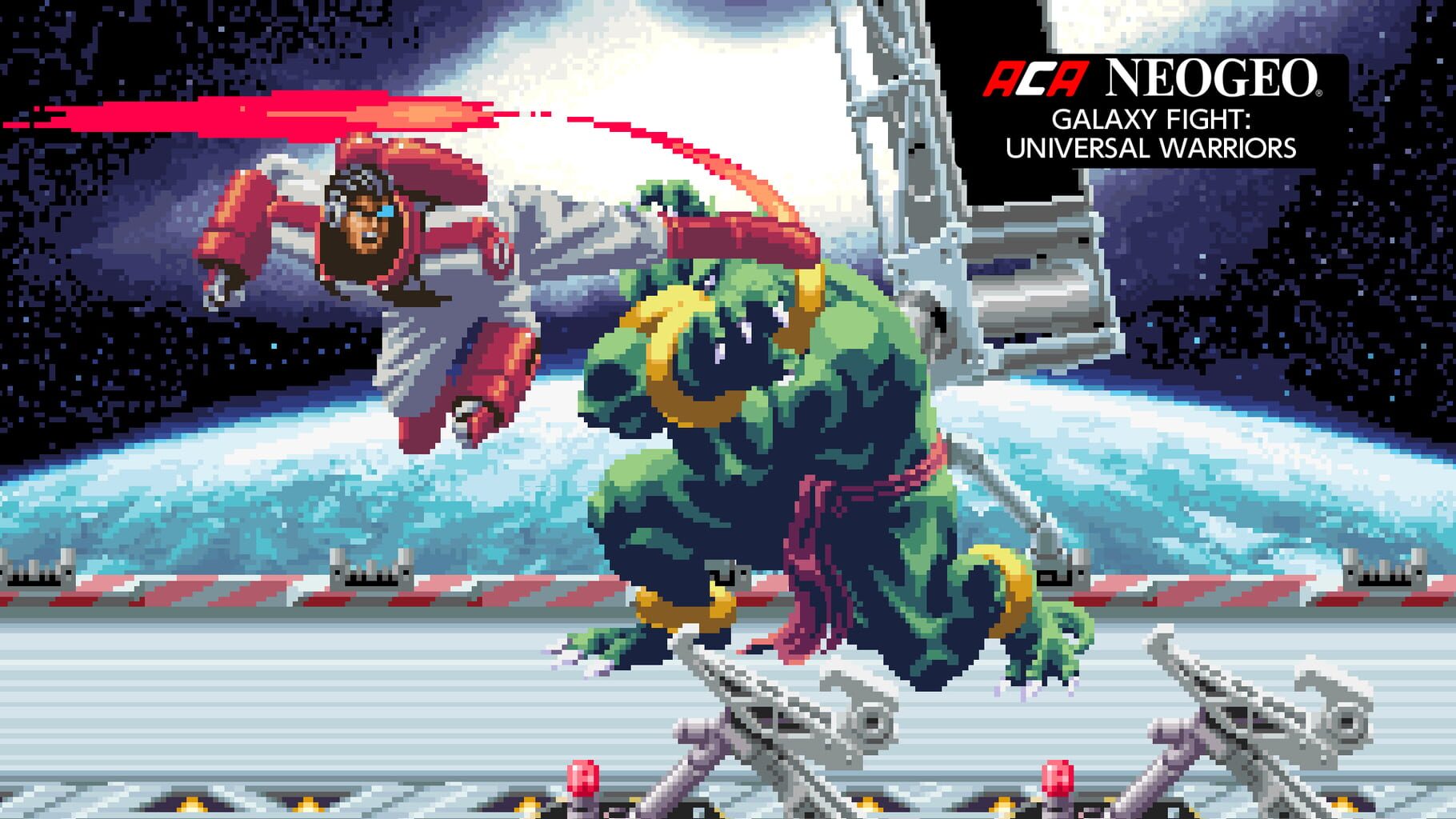 ACA Neo Geo: Galaxy Fight - Universal Warriors artwork