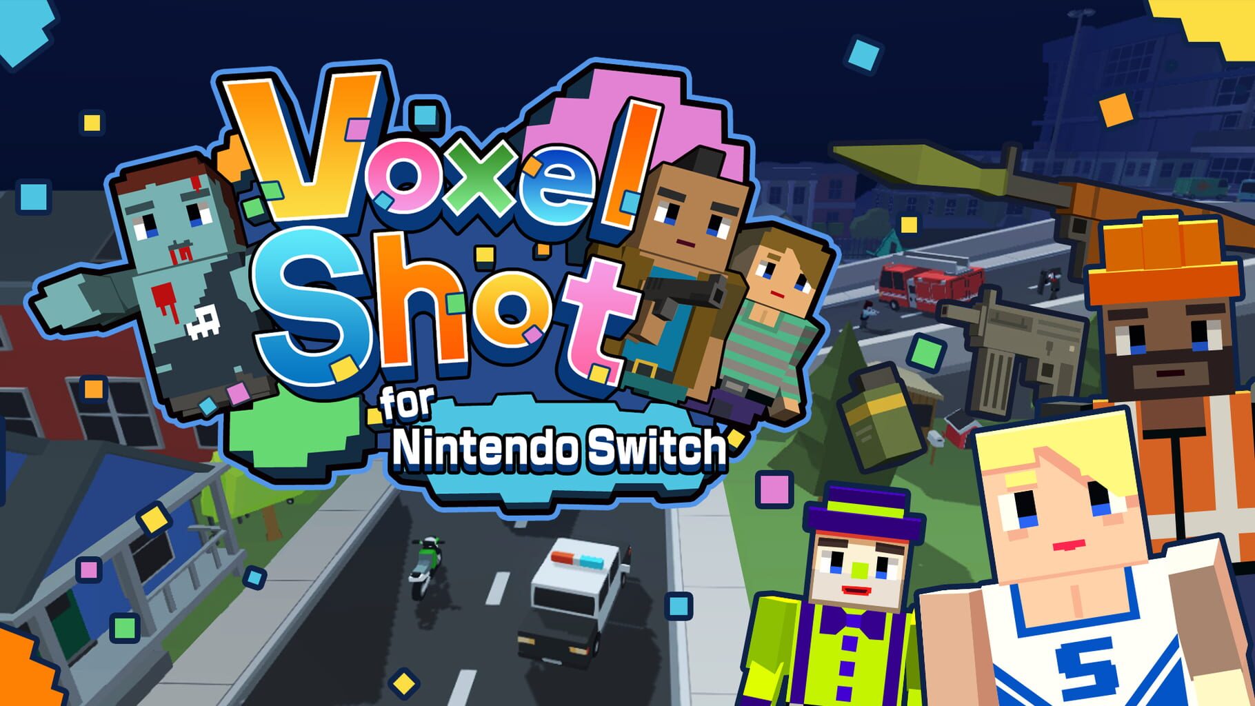 Voxel Shot for Nintendo Switch artwork