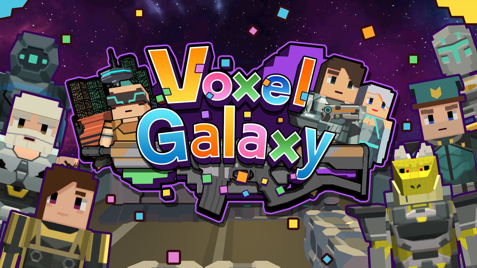 Arte - Voxel Galaxy