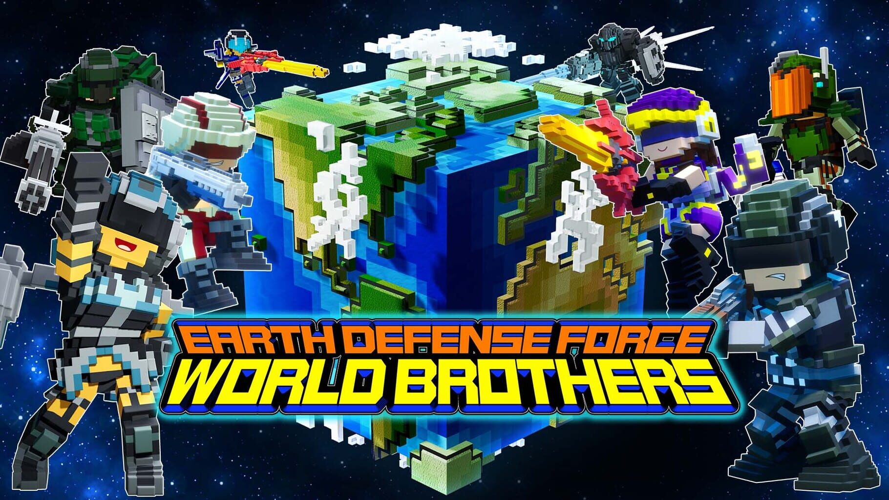 Earth Defense Force: World Brothers artwork