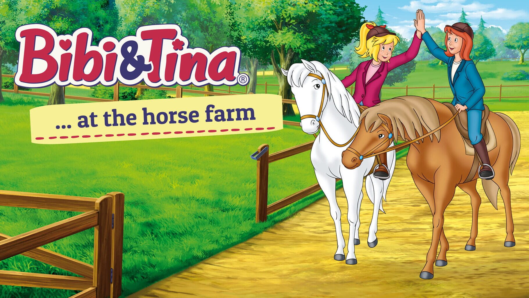 Bibi & Tina at the Horse Farm artwork