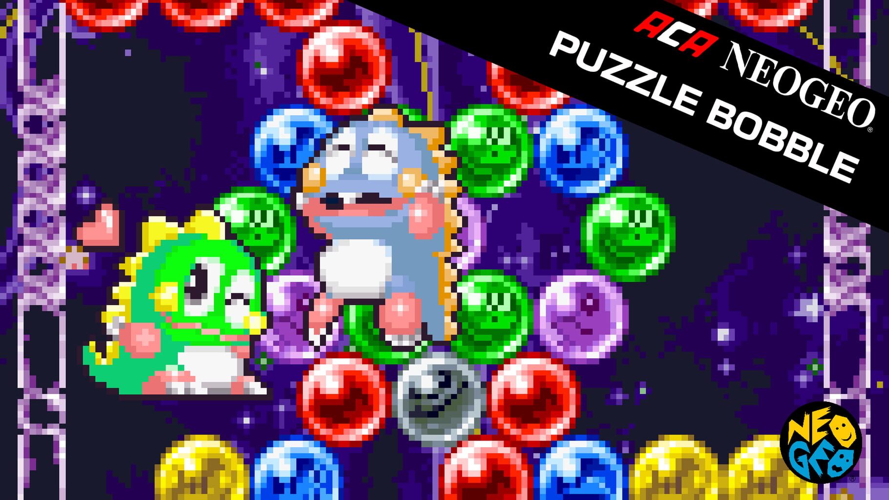 ACA Neo Geo: Puzzle Bobble artwork