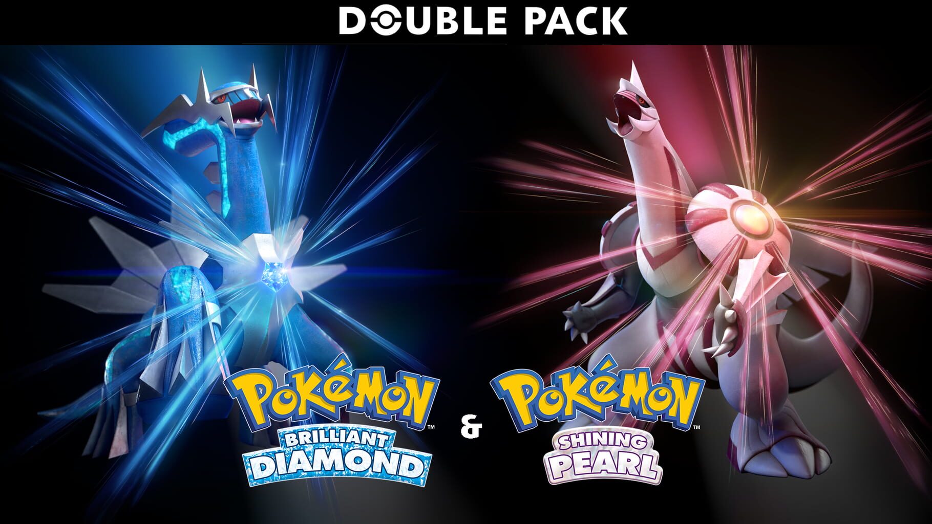 Pokémon Brilliant Diamond and Pokémon Shining Pearl Double Pack artwork
