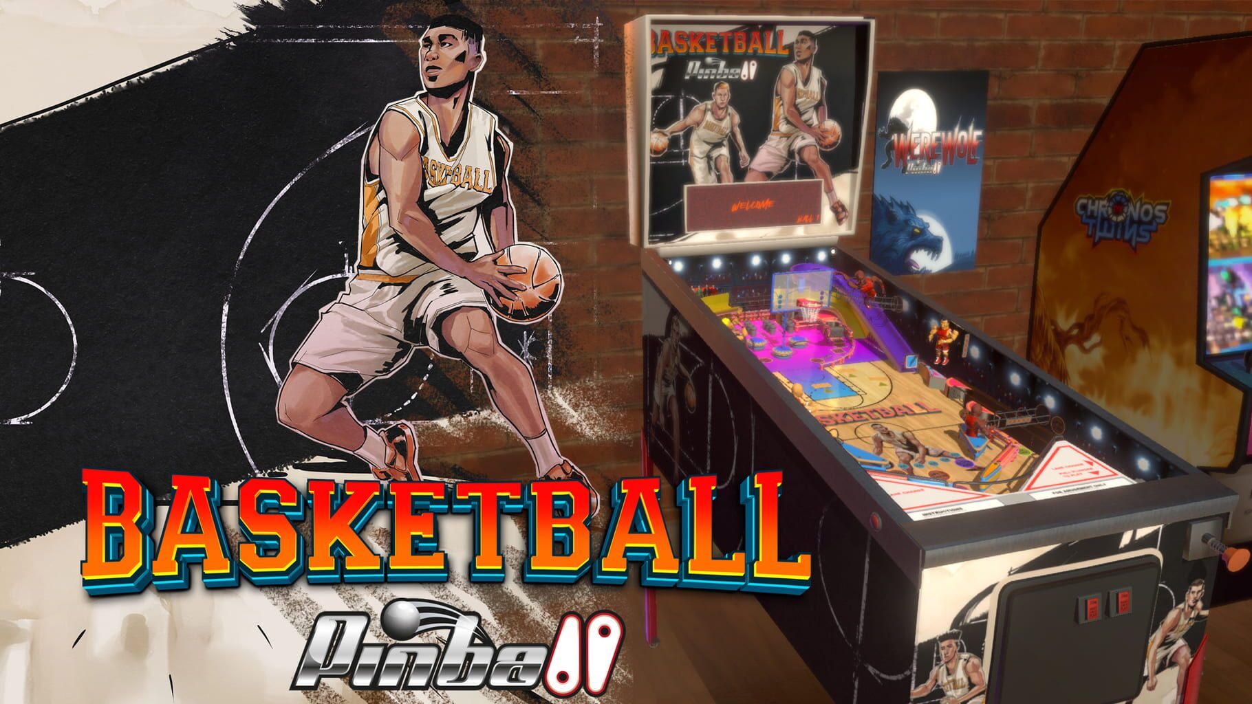 Basketball Pinball artwork