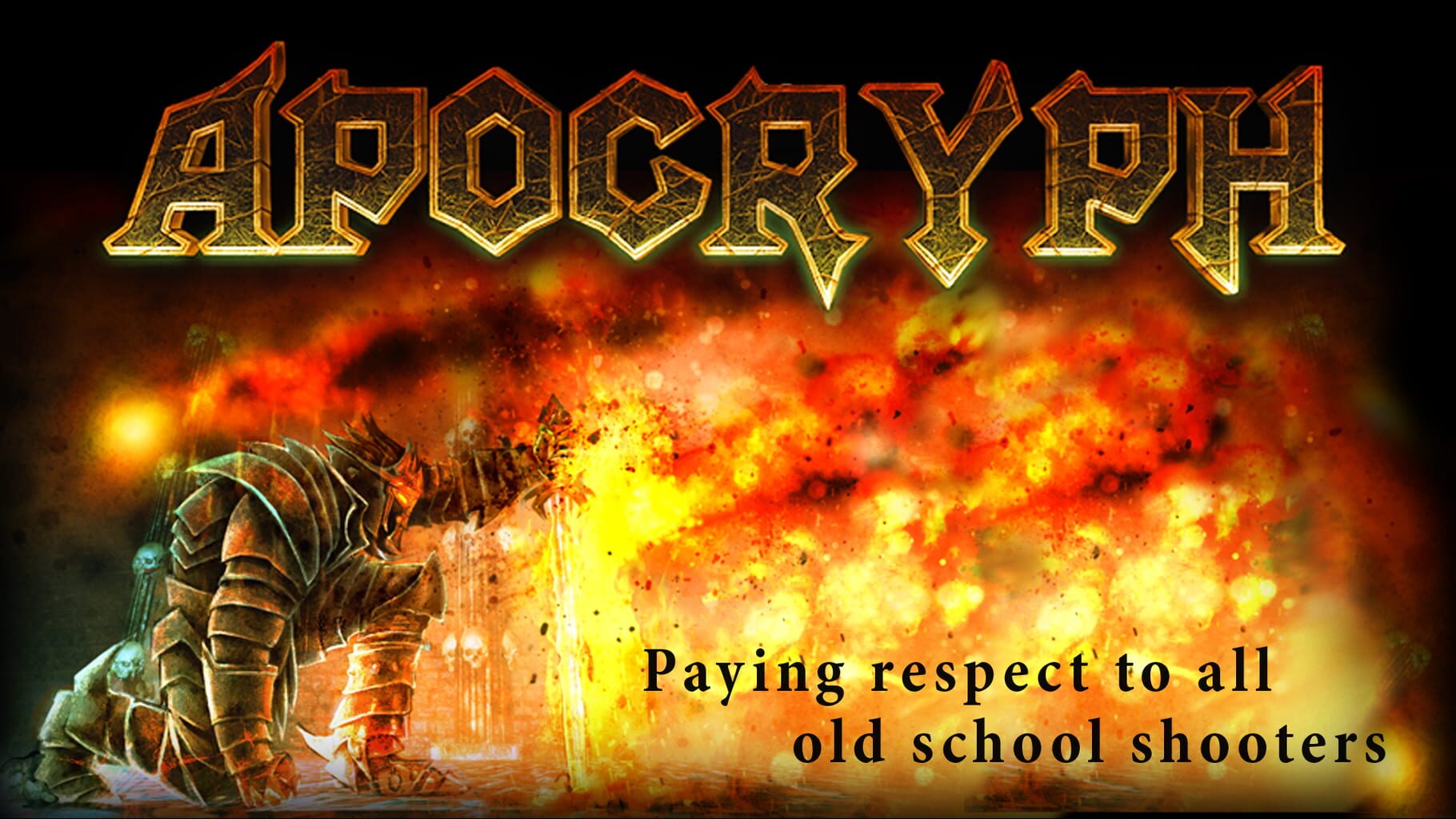 Apocryph: an old-school shooter artwork