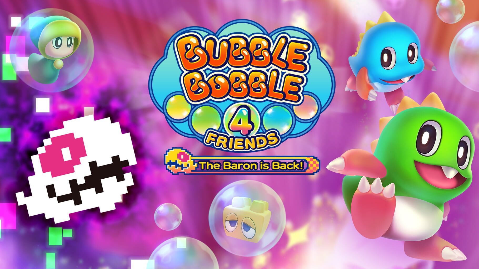 Bubble Bobble 4 Friends: The Baron Is Back! artwork