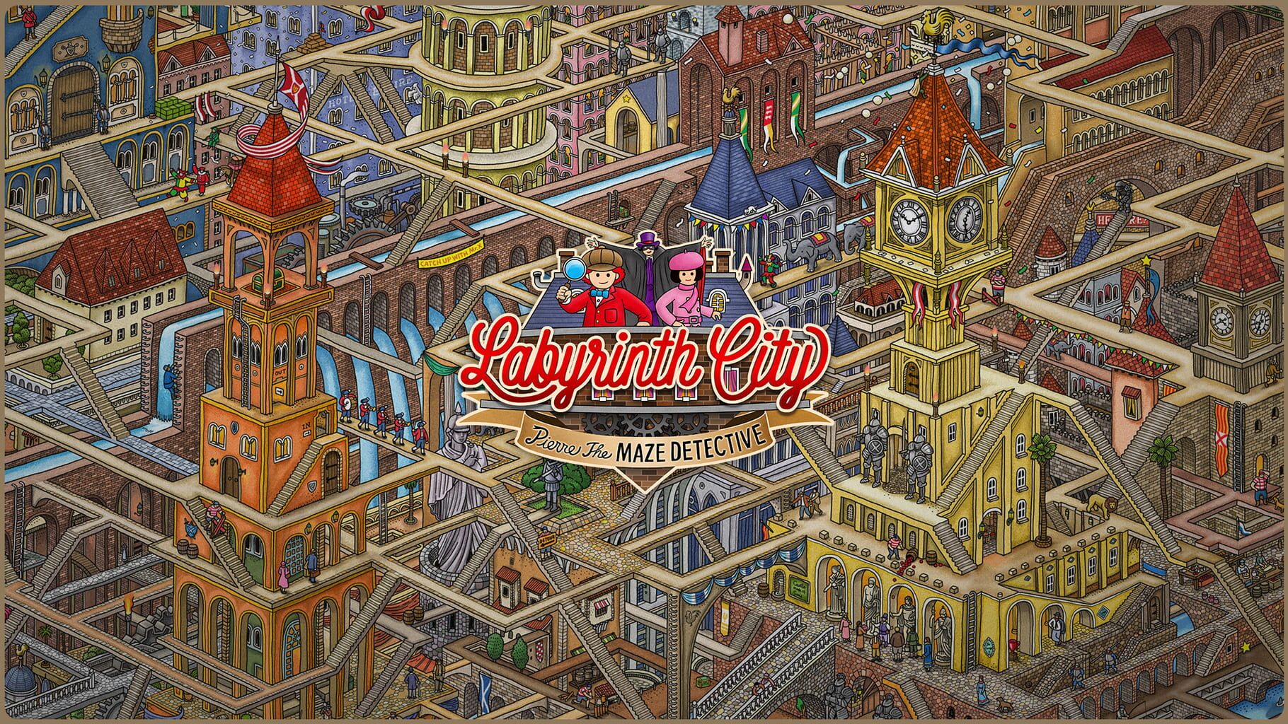 Labyrinth City: Pierre the Maze Detective artwork