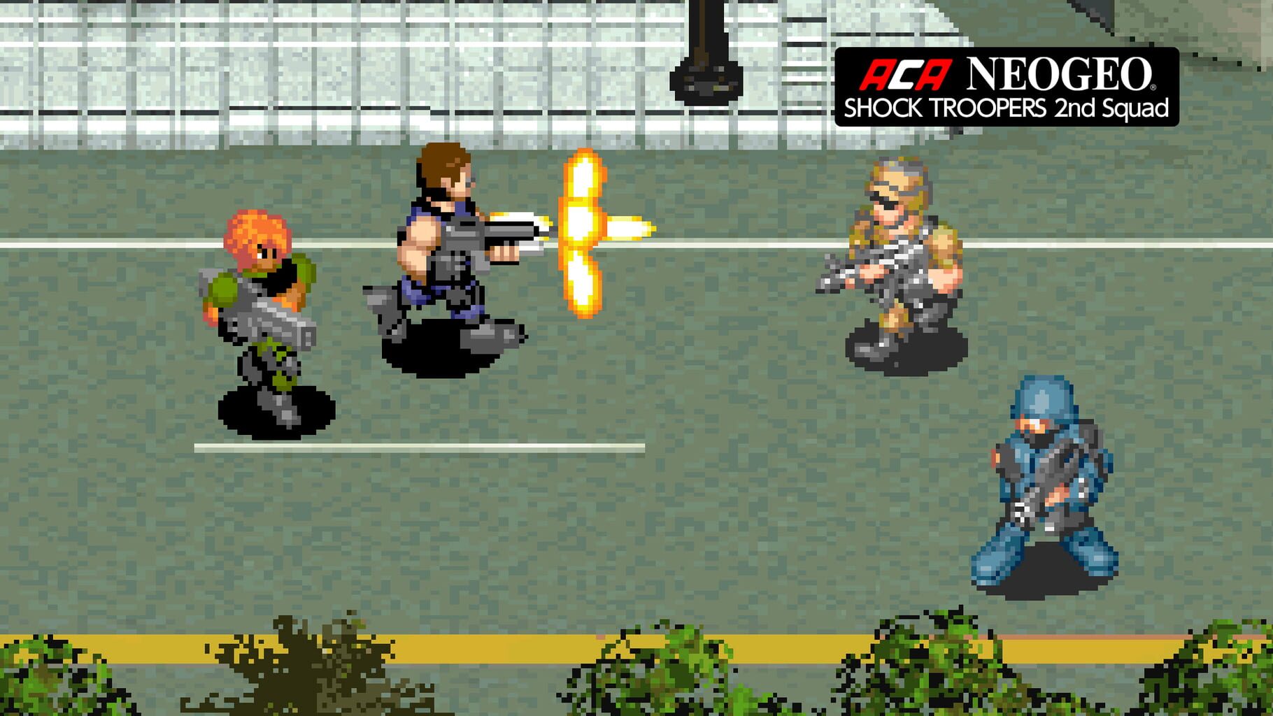 ACA Neo Geo: Shock Troopers 2nd Squad artwork