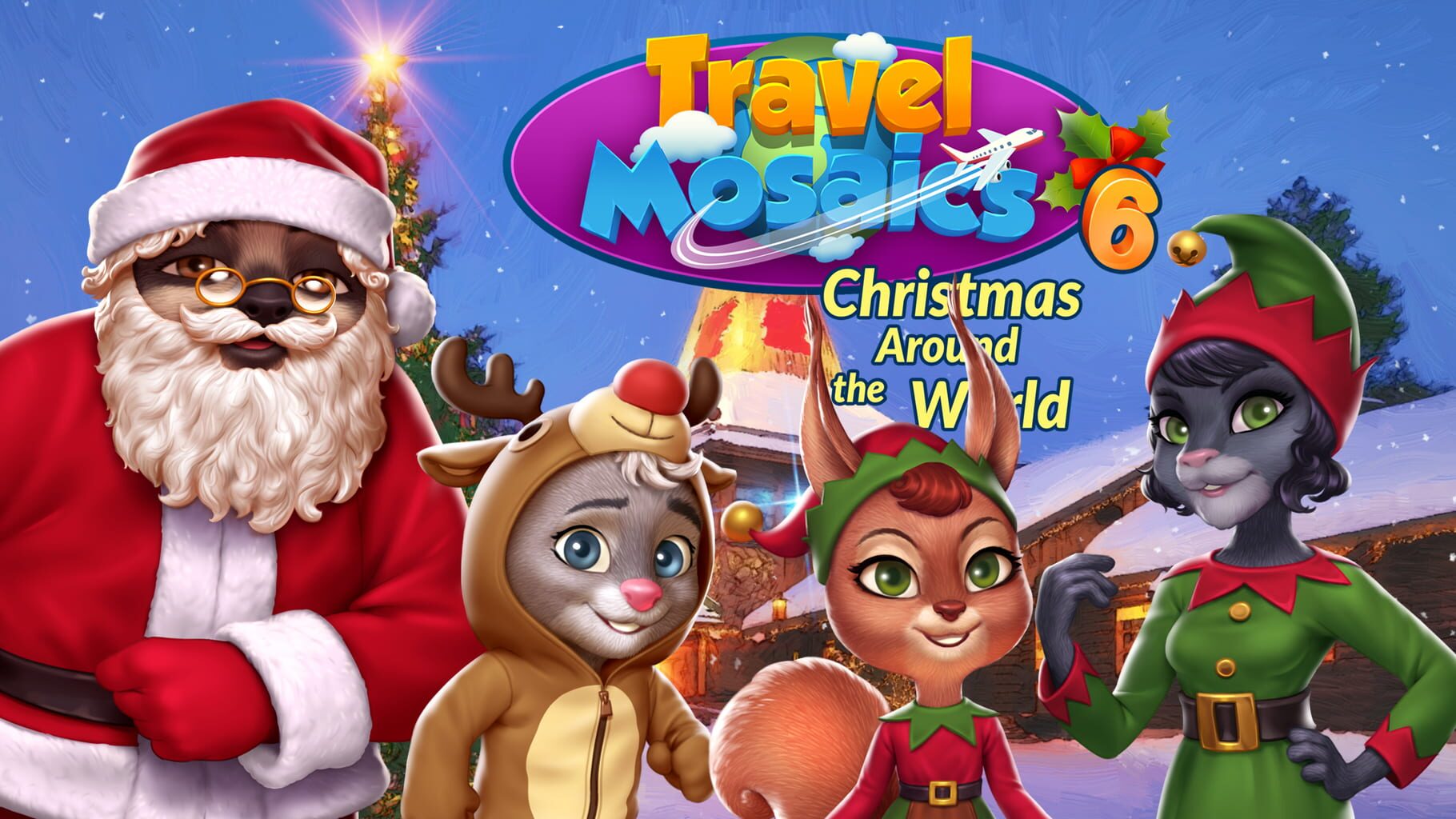 Travel Mosaics 6: Christmas Around the World artwork