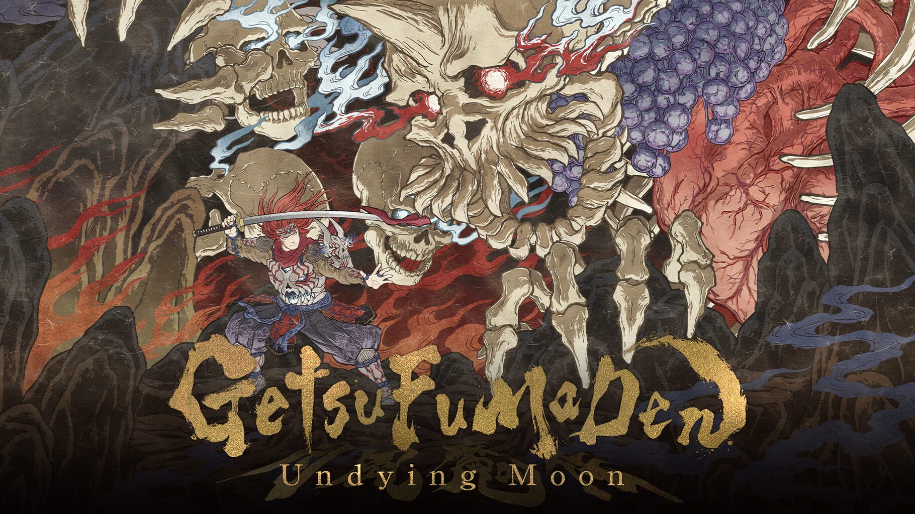 GetsuFumaDen: Undying Moon artwork