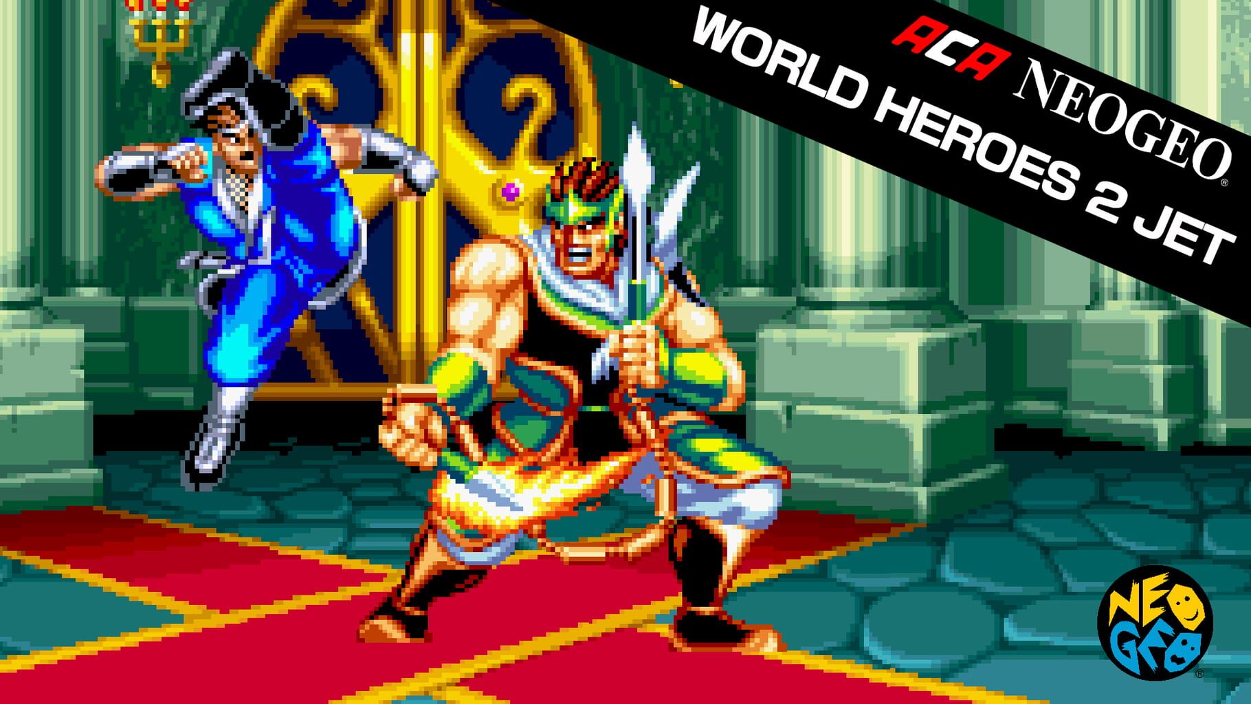 ACA Neo Geo: World Heroes 2 Jet artwork