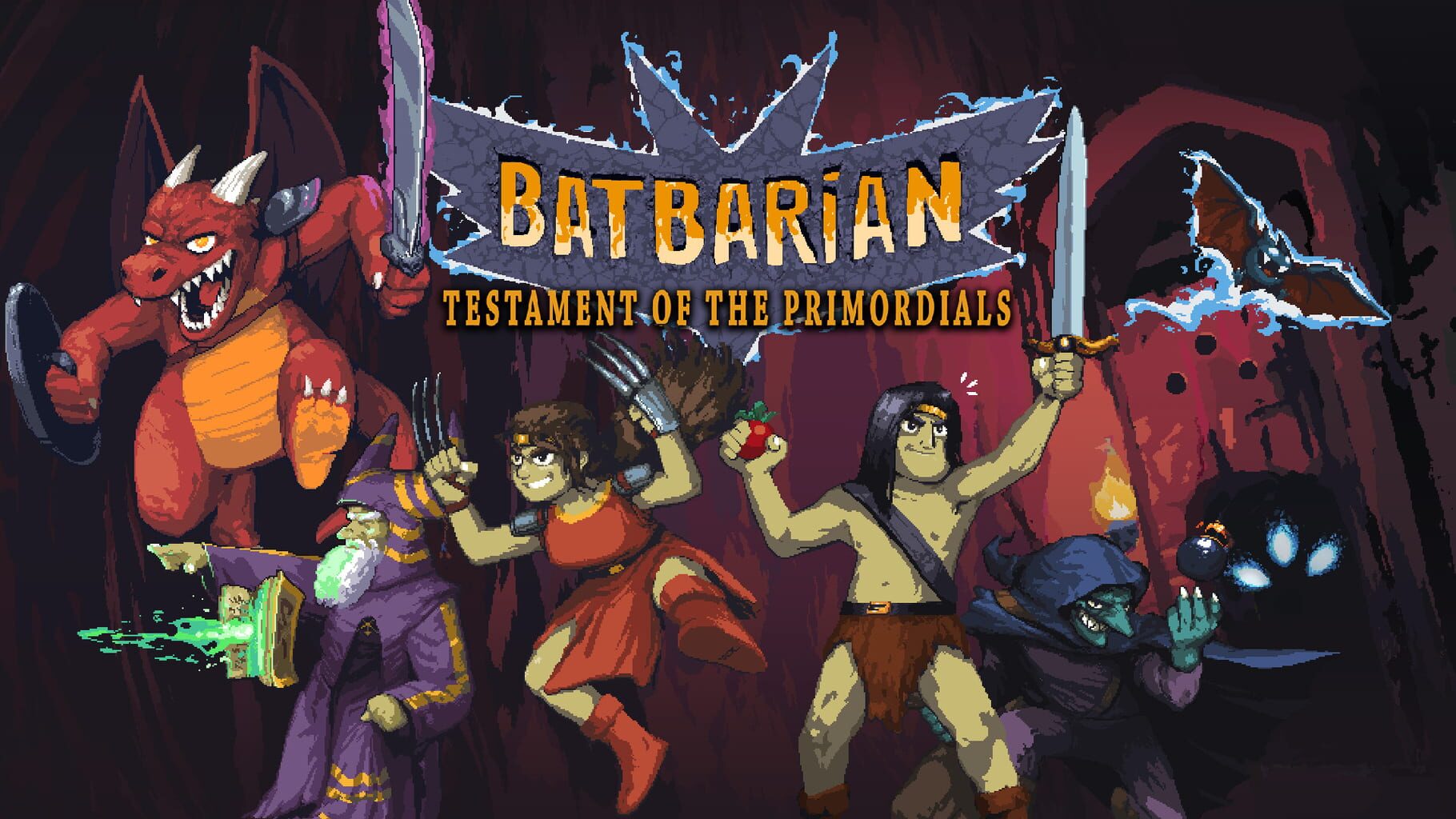 Batbarian: Testament of the Primordials artwork