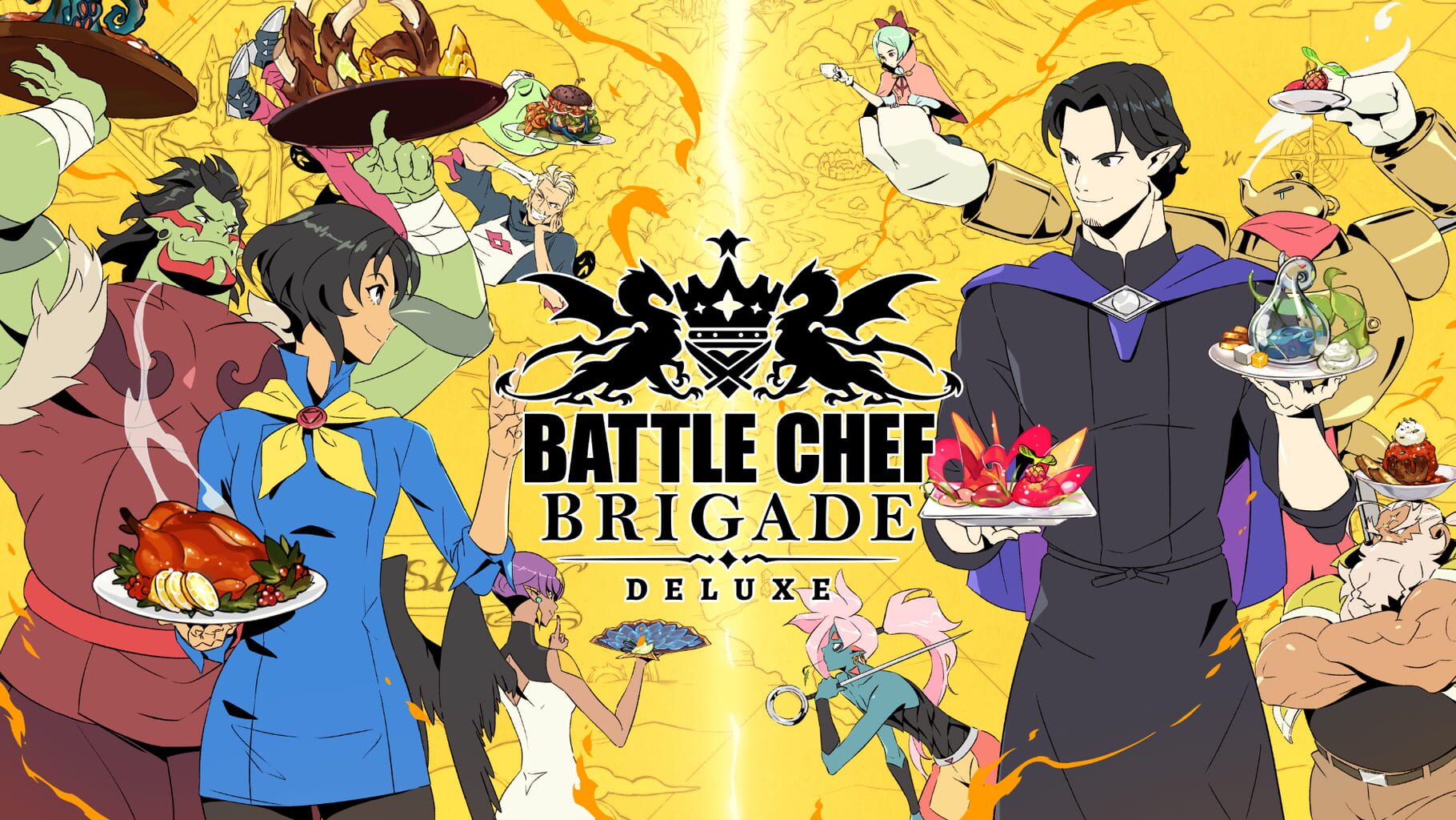 Battle Chef Brigade Deluxe artwork