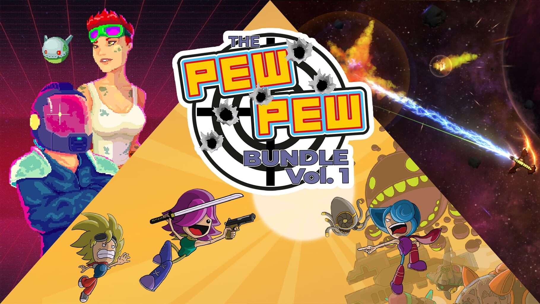 The Pew Pew Bundle Vol. 1 artwork