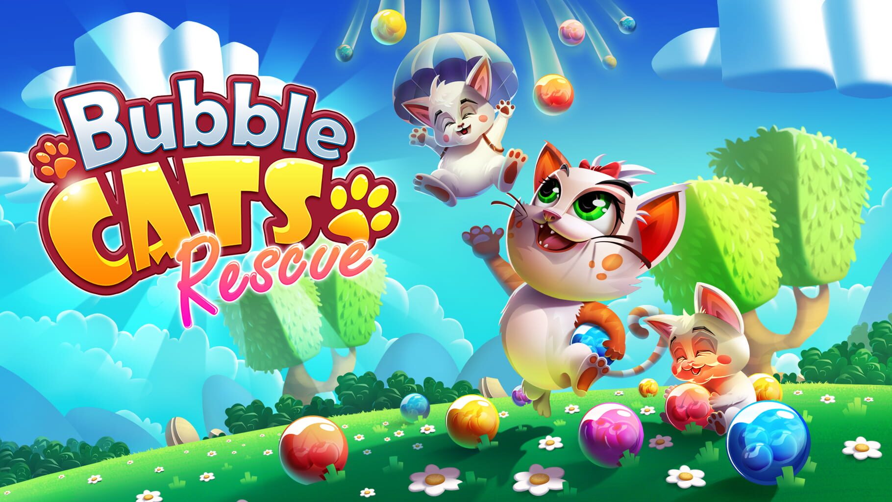 Bubble Cats Rescue artwork