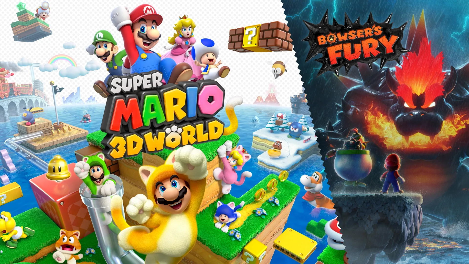 Arte - Super Mario 3D World + Bowser's Fury