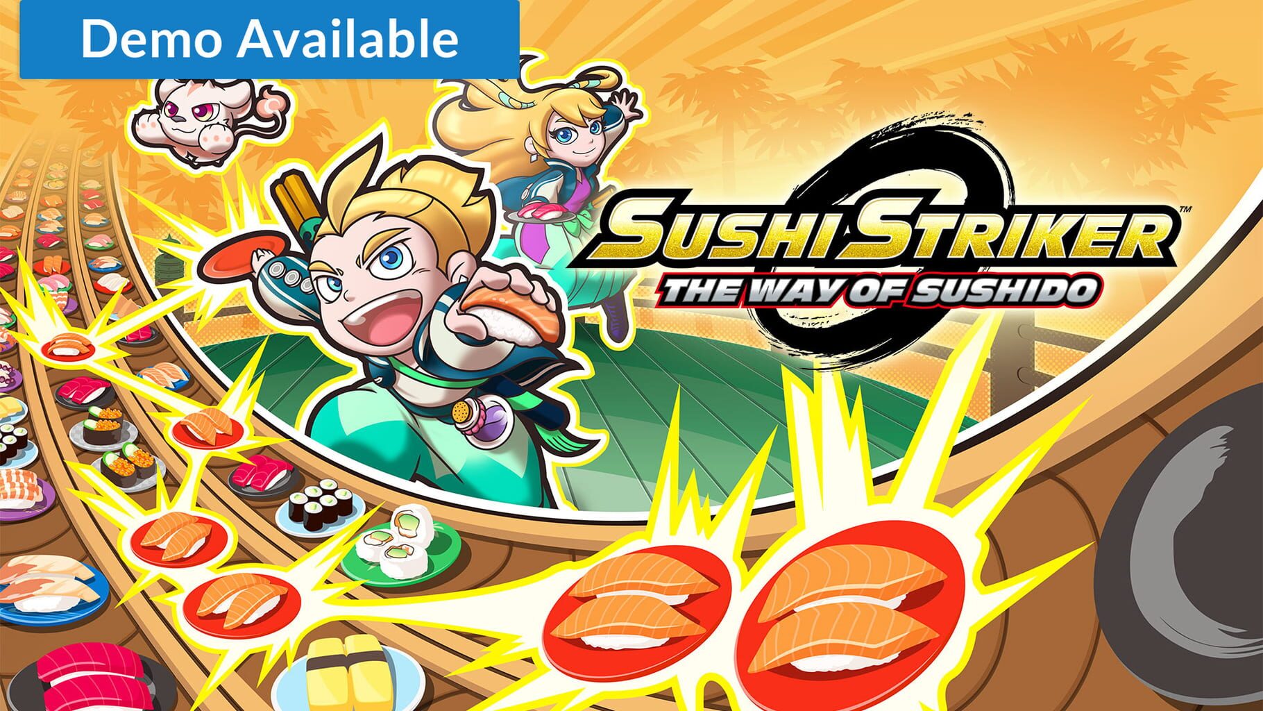 Sushi Striker: The Way of Sushido artwork
