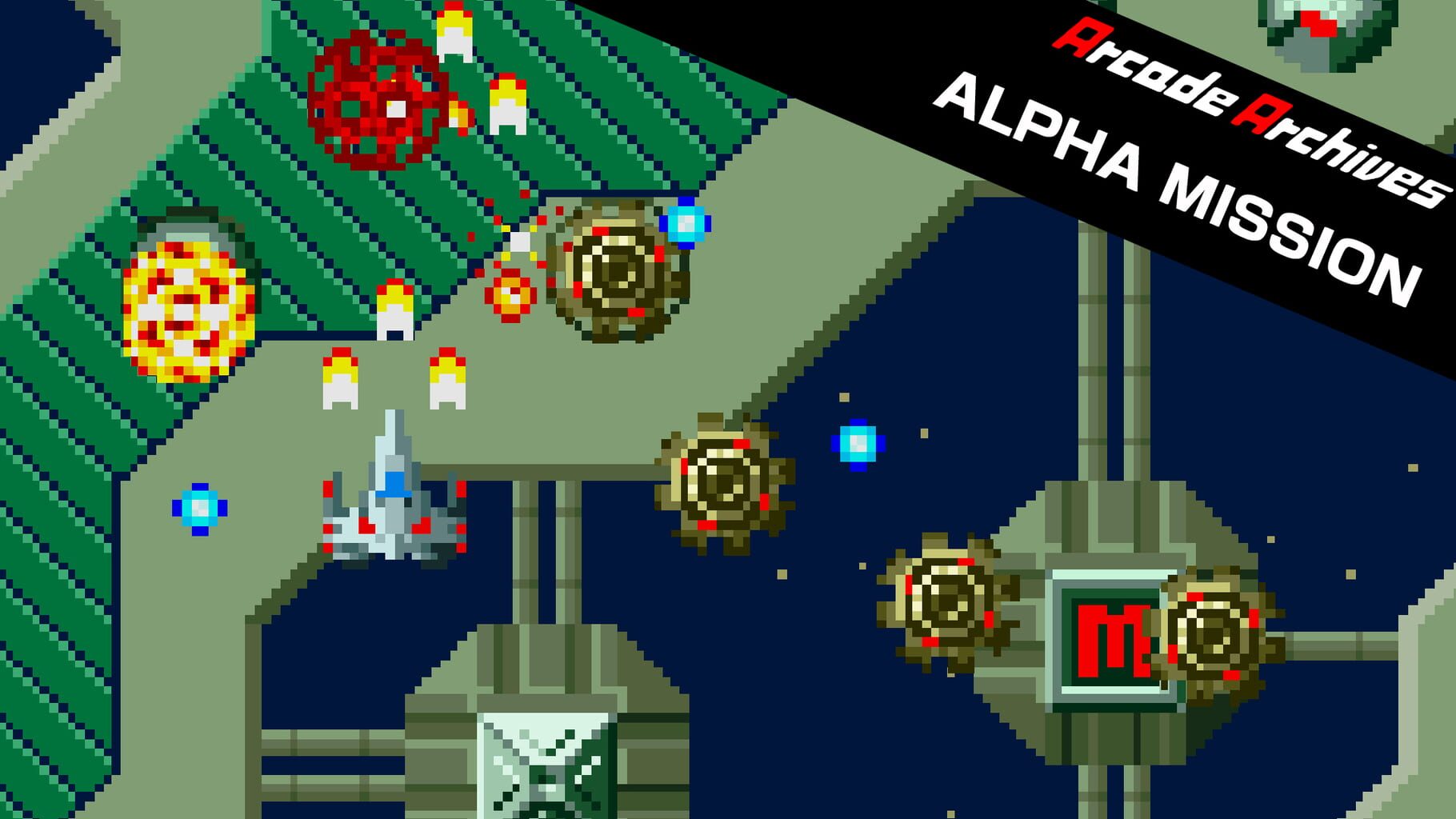 Arcade Archives: Alpha Mission artwork