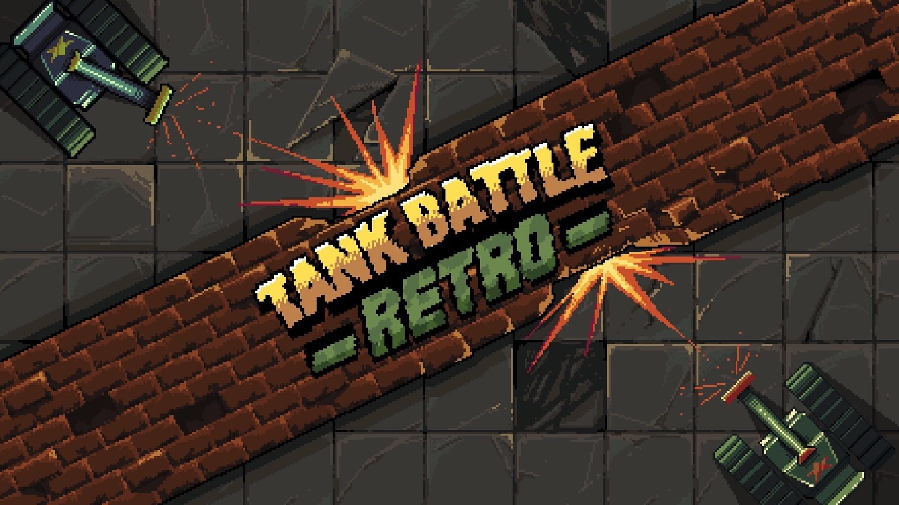 Tank Battle Retro artwork