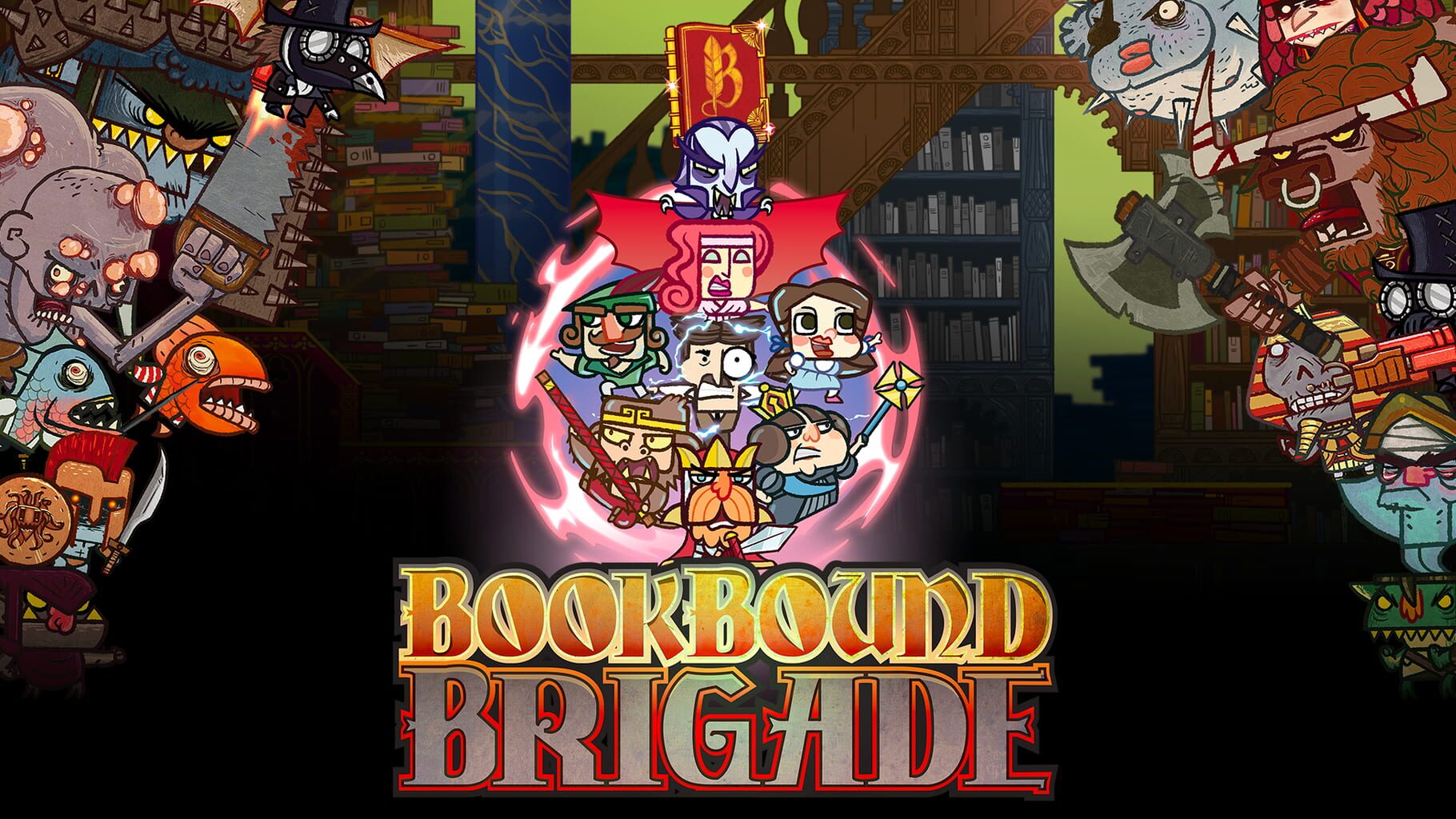 Bookbound Brigade artwork