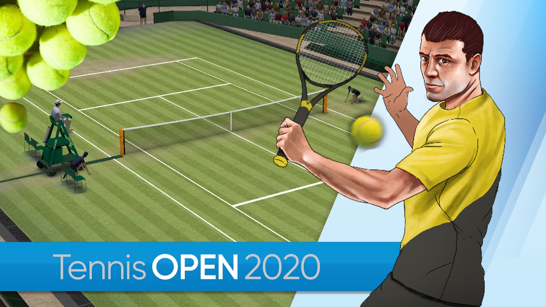 Tennis Open 2020 artwork