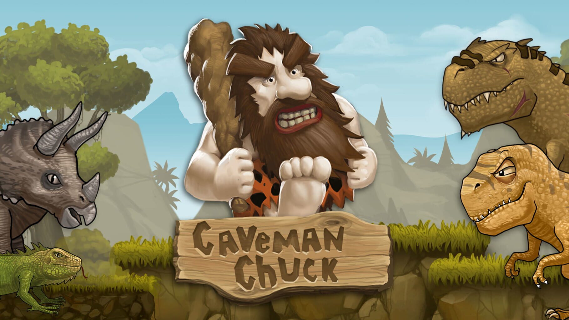 Caveman Chuck: Prehistoric Adventure artwork