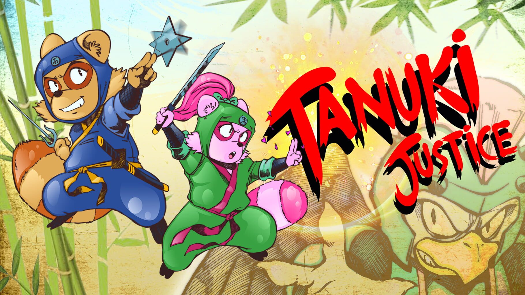 Tanuki Justice artwork