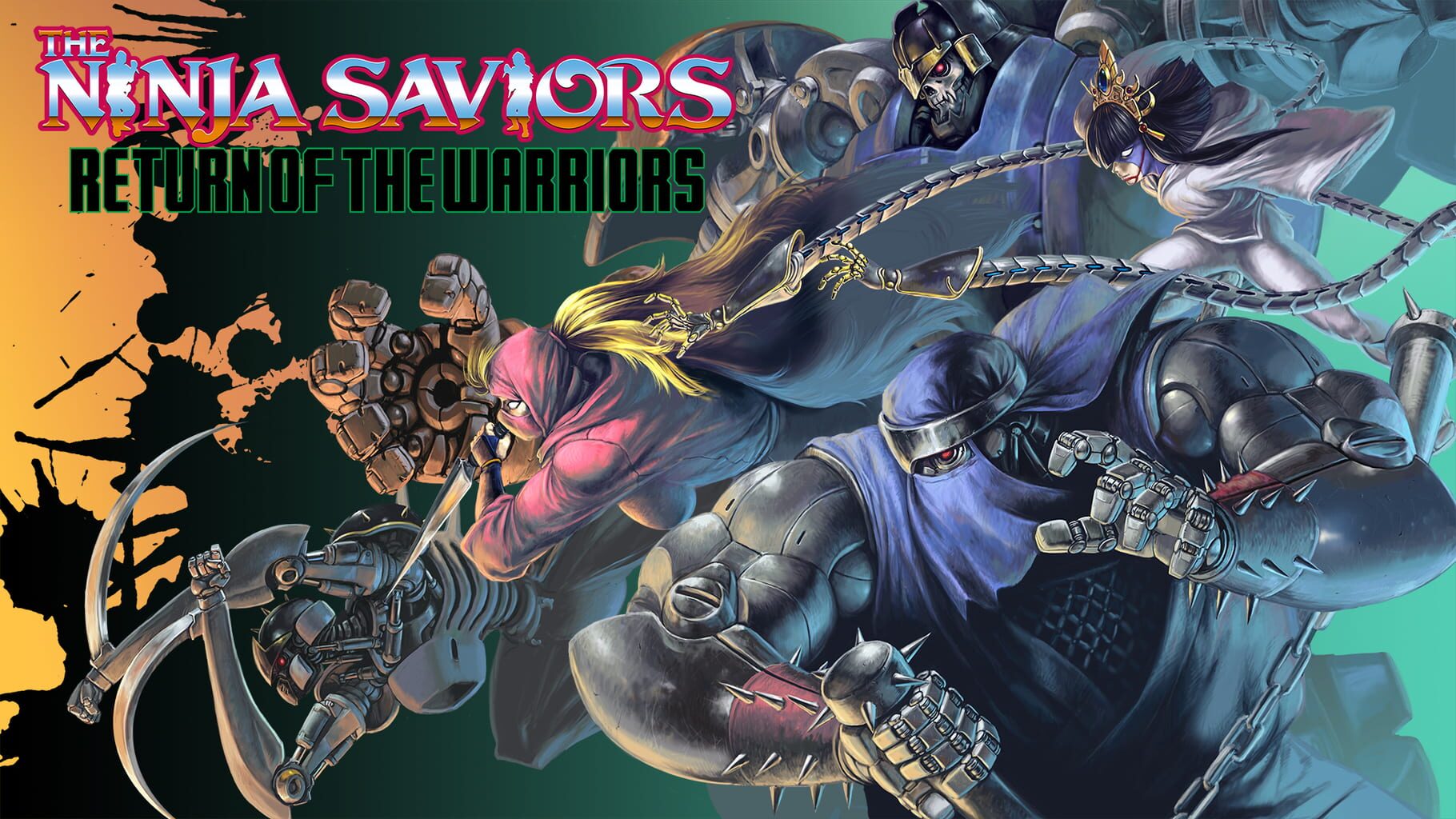 ​The Ninja Saviors: Return of the Warriors artwork