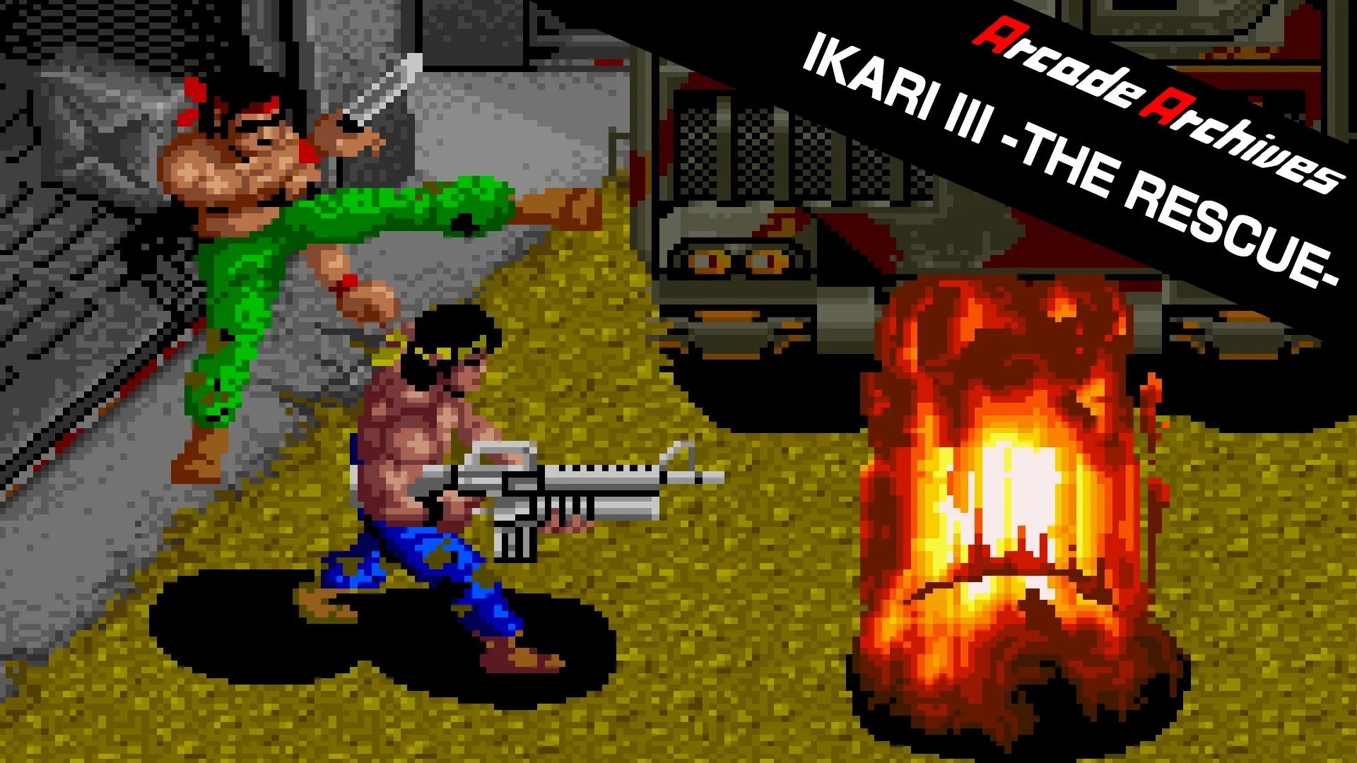 Arcade Archives: Ikari III - The Rescue