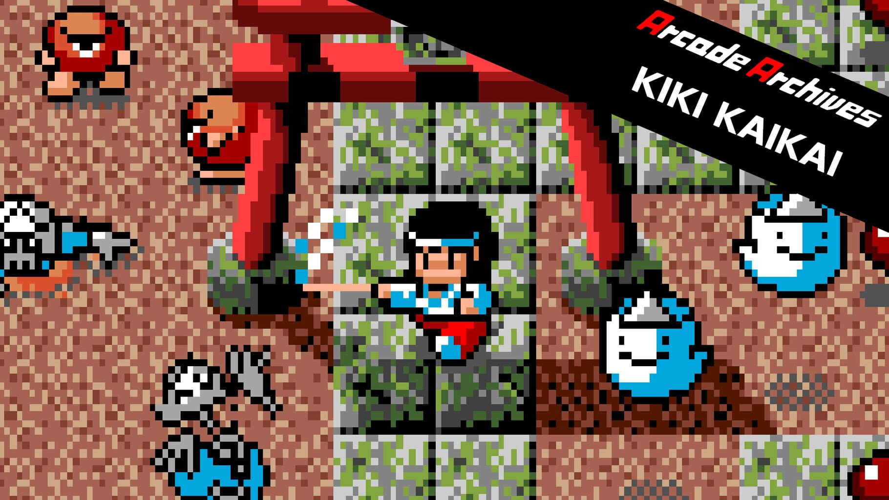 Arcade Archives: KiKi KaiKai artwork