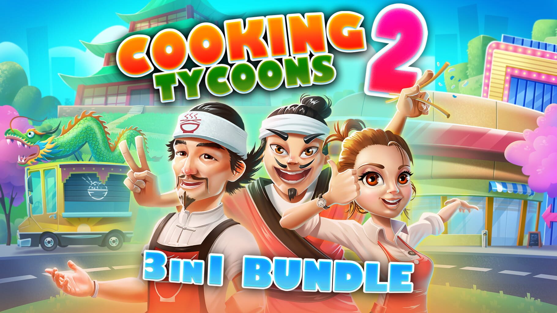 Cooking Tycoons 2: 3 in 1 Bundle artwork
