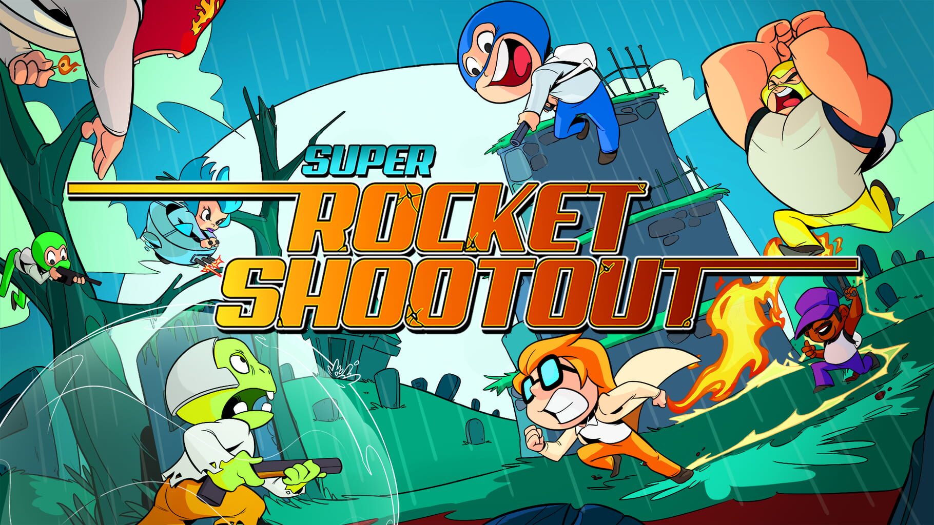 Super Rocket Shootout artwork