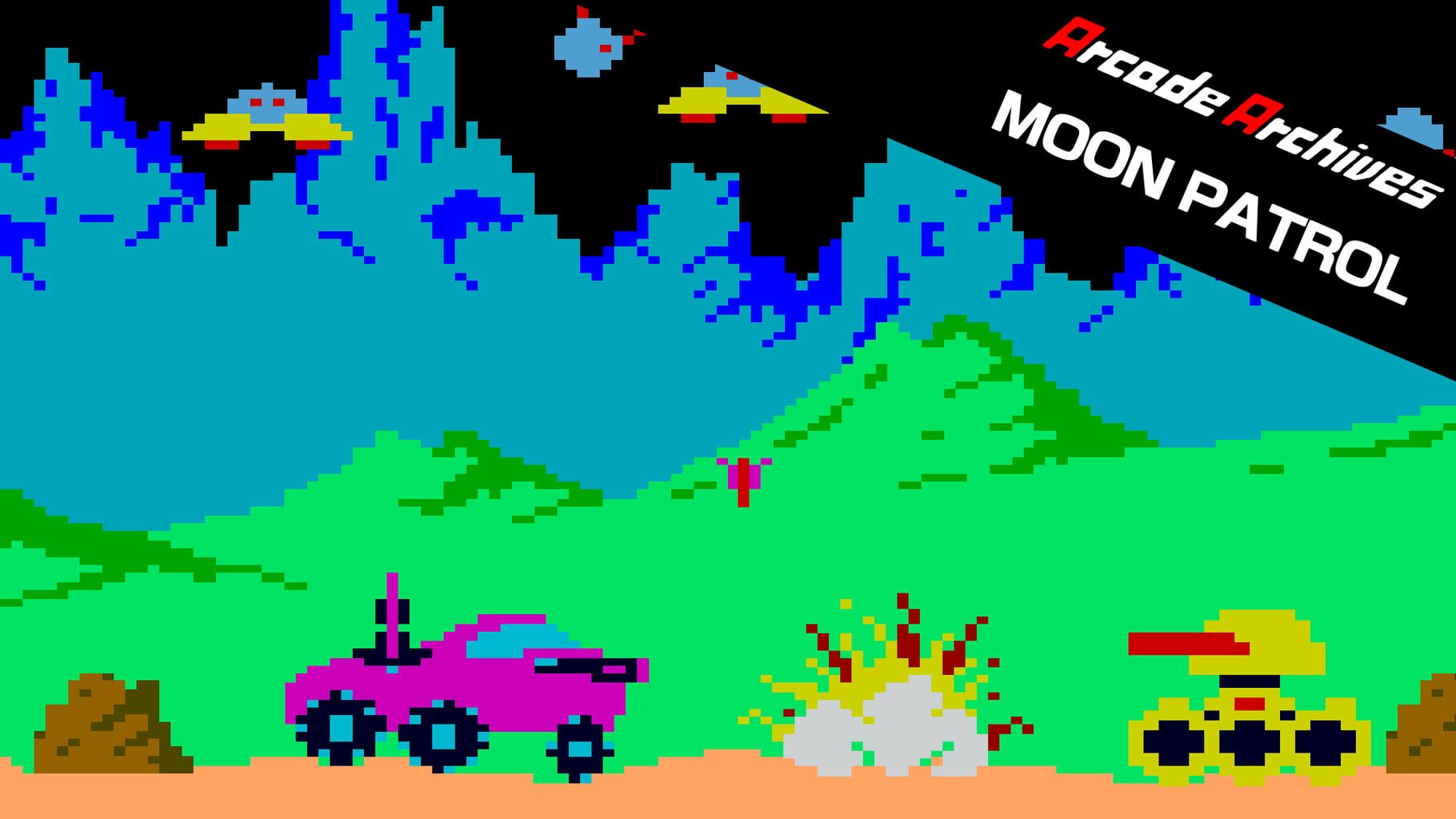 Arcade Archives: Moon Patrol artwork