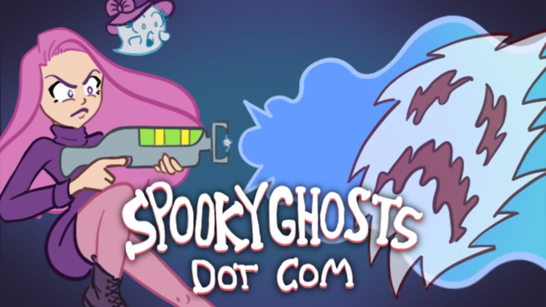 Spooky Ghosts Dot Com artwork