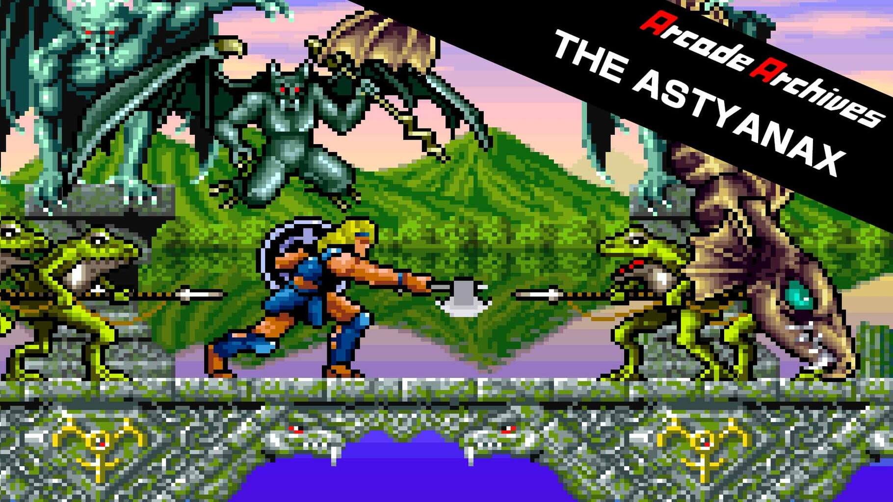 Arcade Archives: The Astyanax artwork