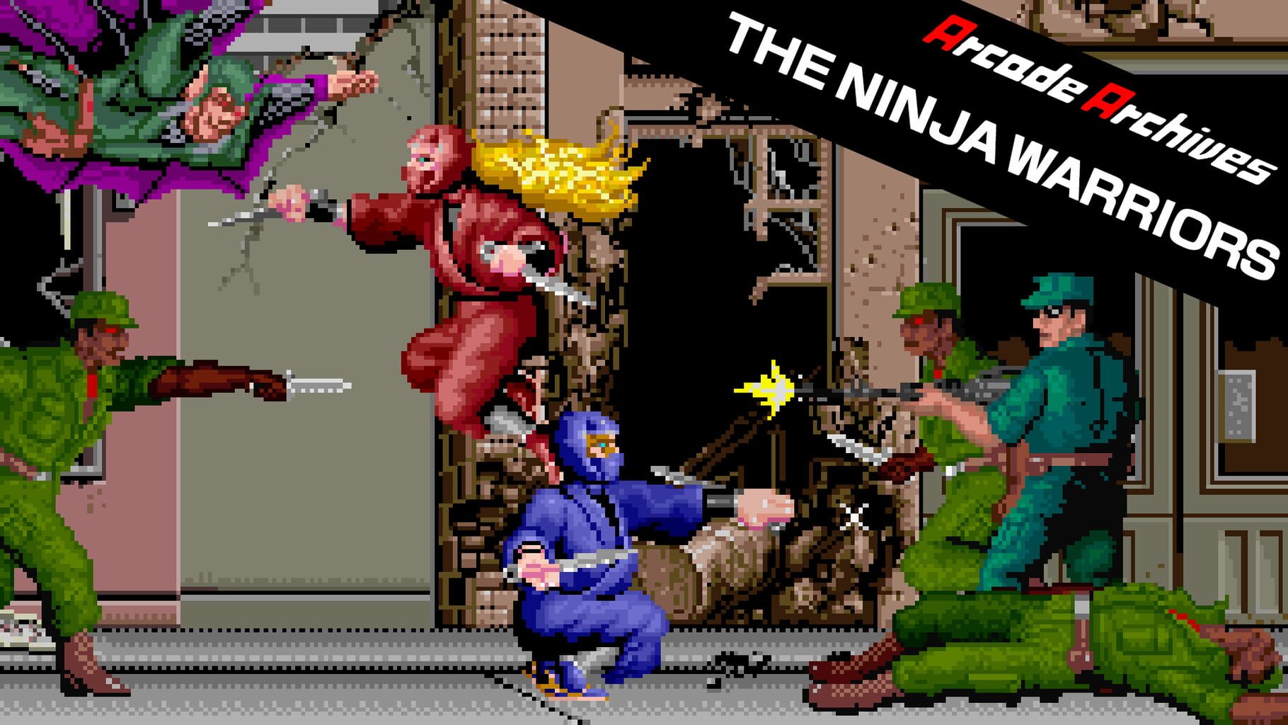 Arcade Archives: The Ninja Warriors artwork