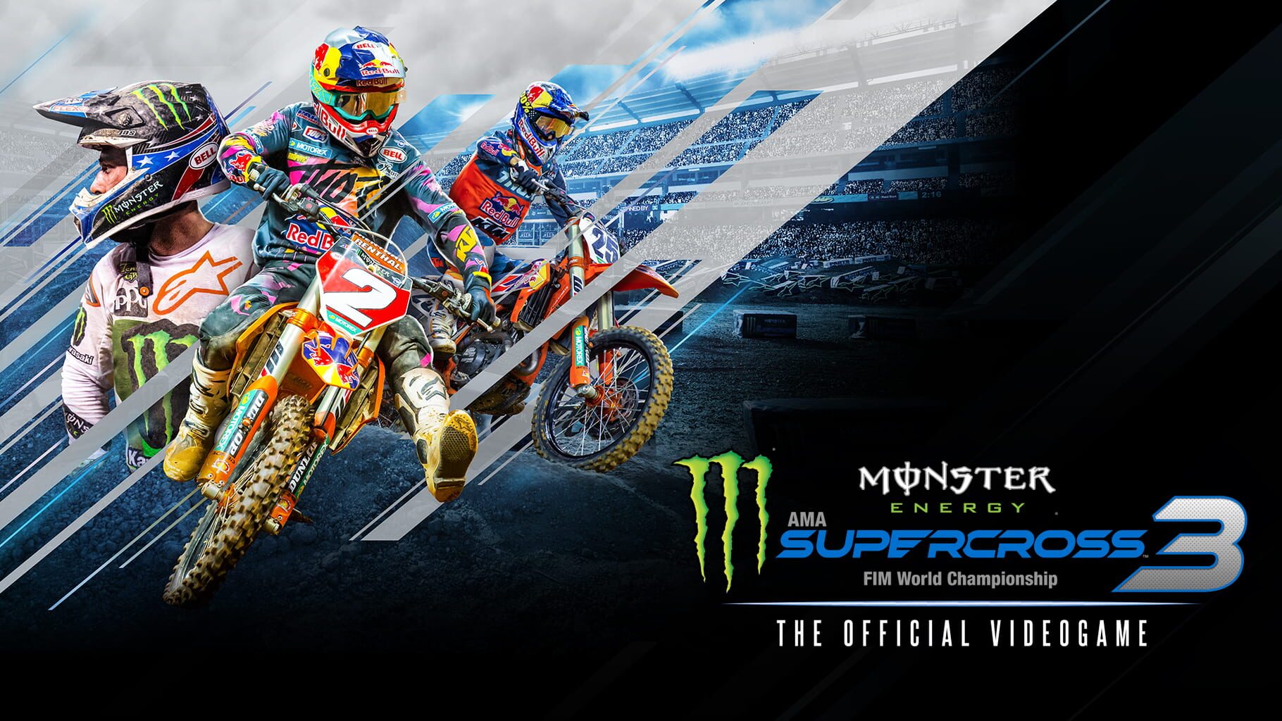 Monster Energy Supercross: The Official Videogame 3 artwork