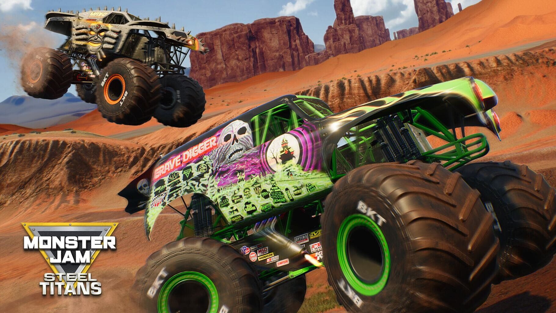 Monster Jam Steel Titans artwork