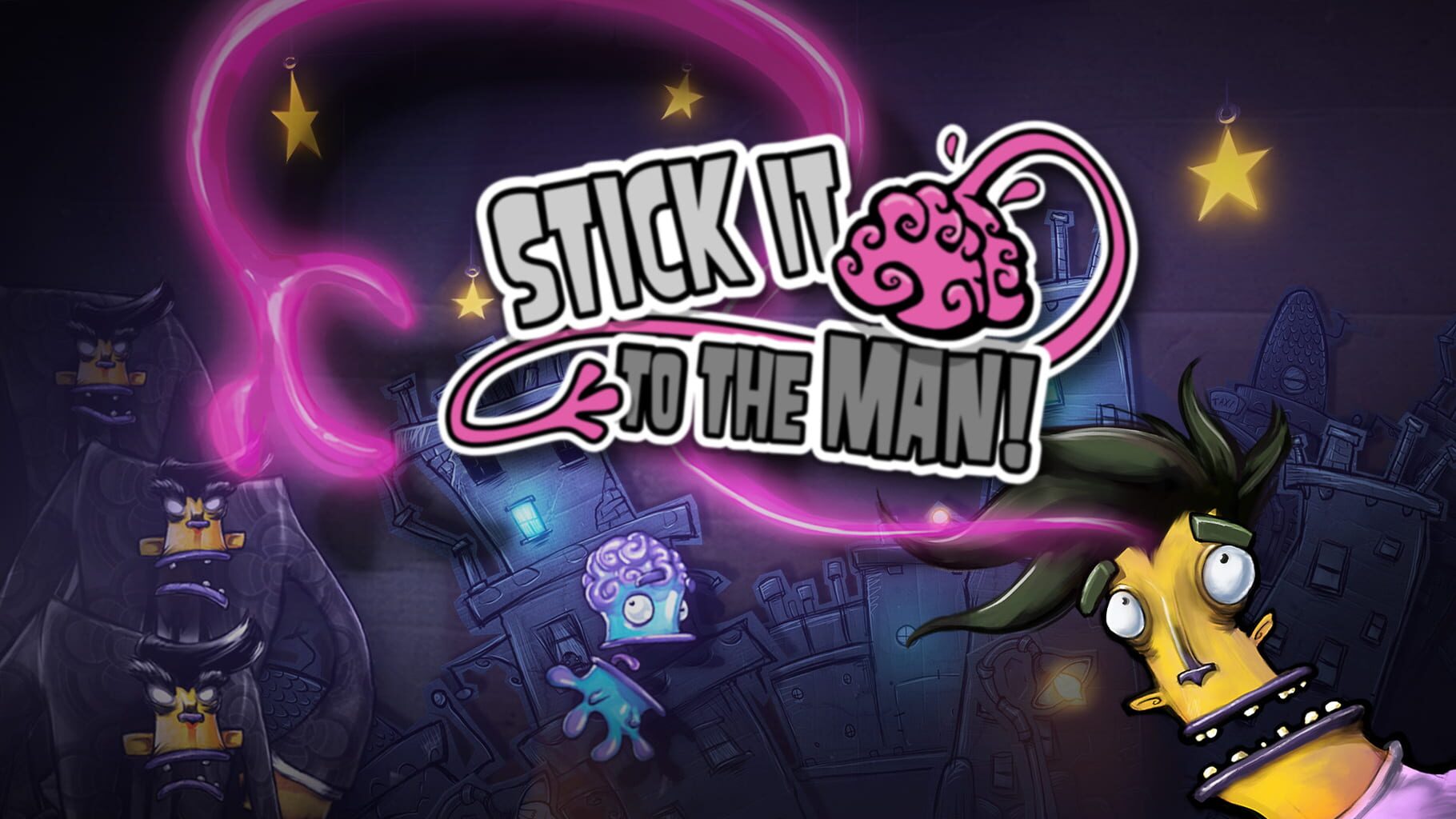 Stick it to the Man! artwork