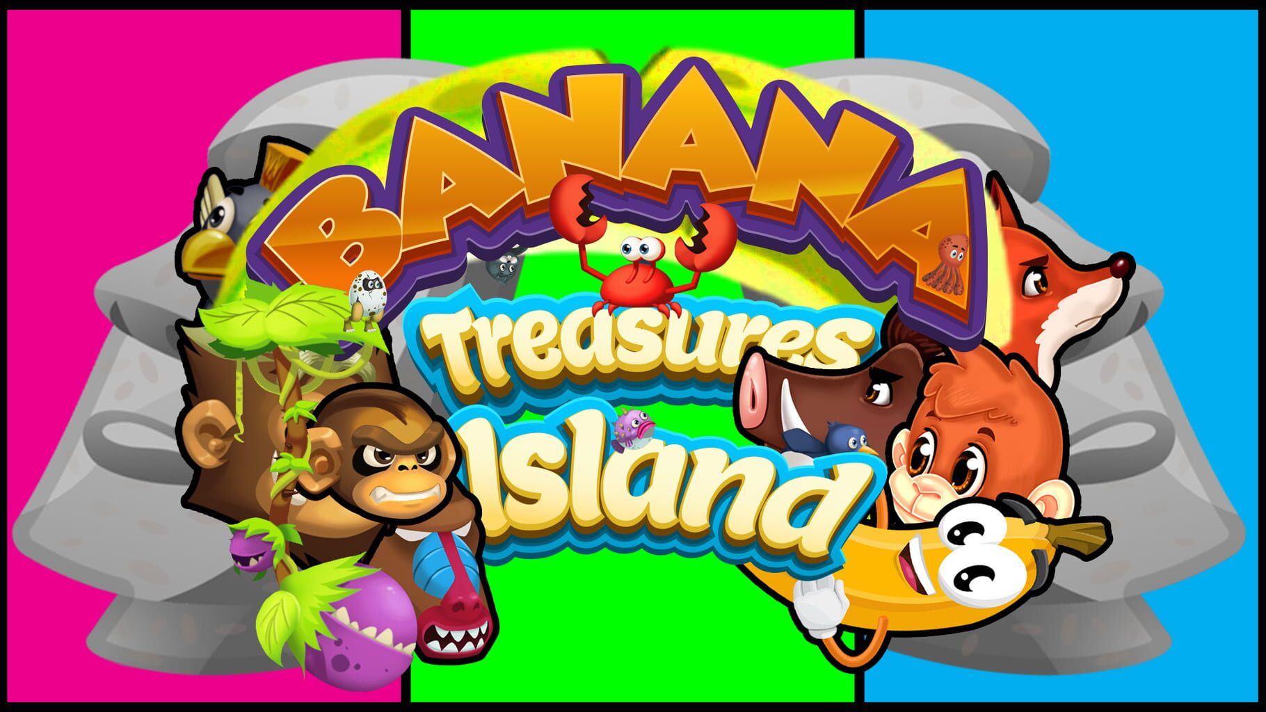 Banana Treasures Island artwork
