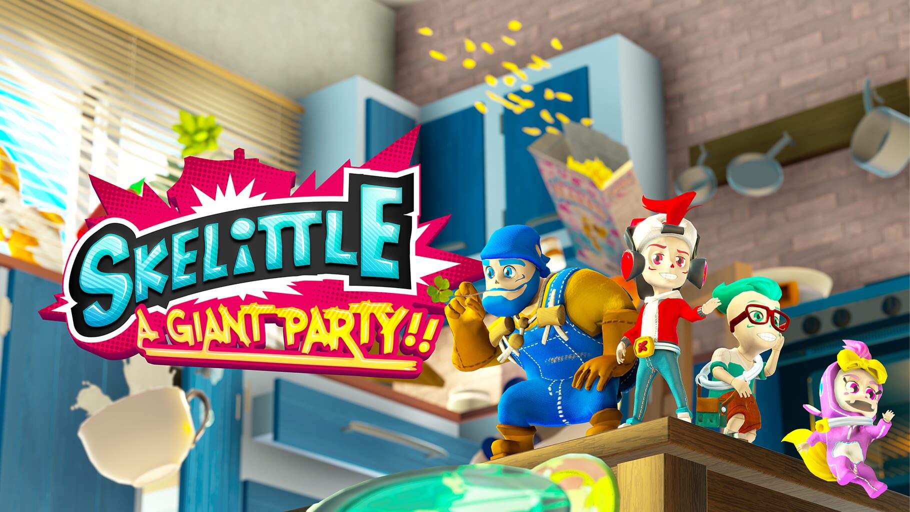 Skelittle: A Giant Party !! artwork