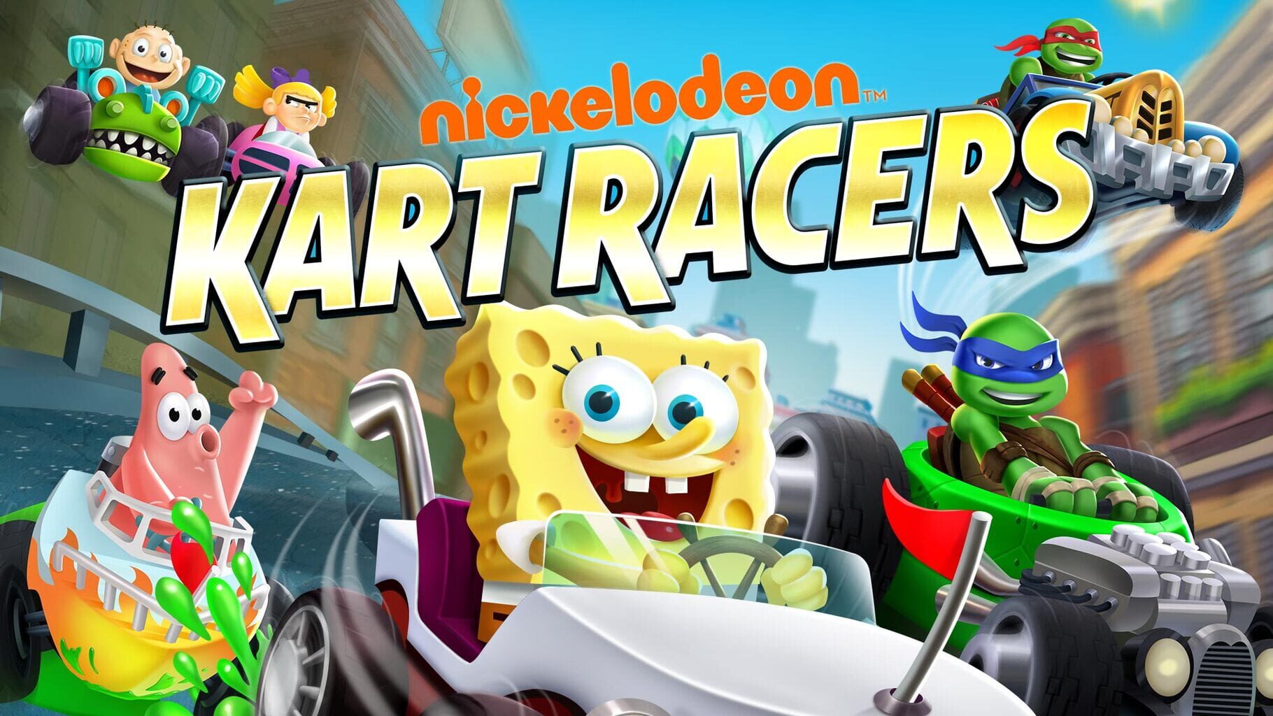 Nickelodeon Kart Racers artwork