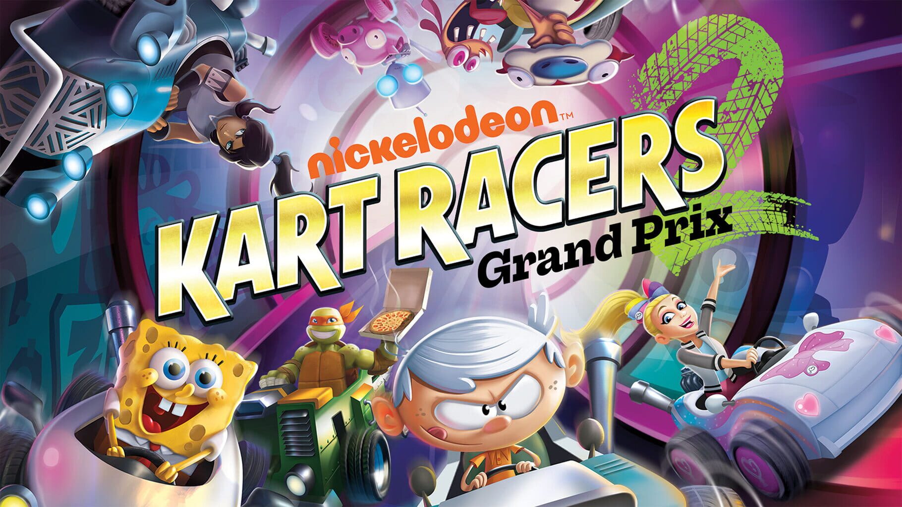 Nickelodeon Kart Racers 2: Grand Prix artwork