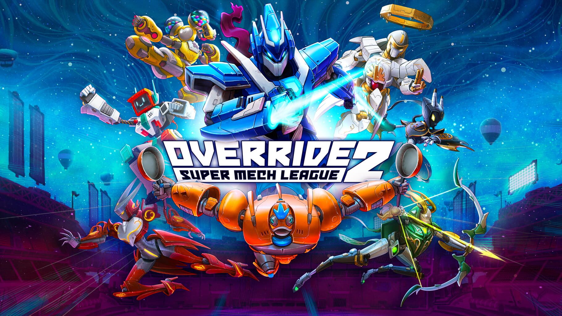 Override 2: Super Mech League artwork