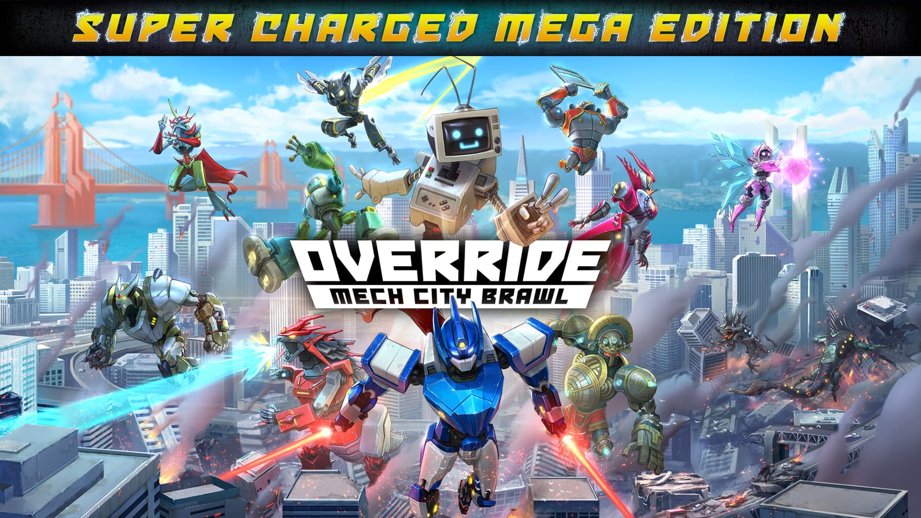 Arte - Override: Mech City Brawl - Super Charged Mega Edition